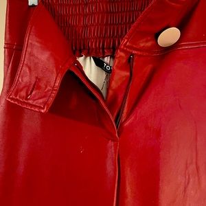 Bell bottom jeans ,Two Los Angeles is name brand .Size 8 . Rich Burgandy